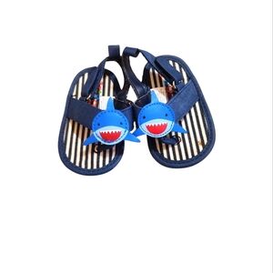 Kidgets Baby 0-6 M Blue Shark Sandals